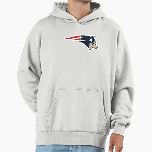 New England Dog Mascot Bill Belichick Hoodie - Minimalist Print Men Women - T-Shirt, Sweatshirt, Hoodie