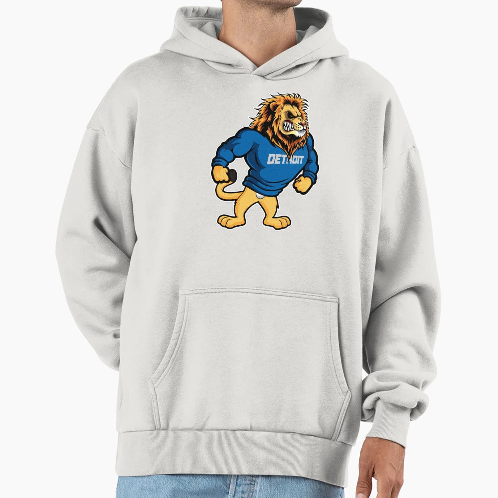 Detroit Lions Football Team Hoodie - Casual Everyday Wear Unisex - T-Shirt, Sweatshirt, Hoodie