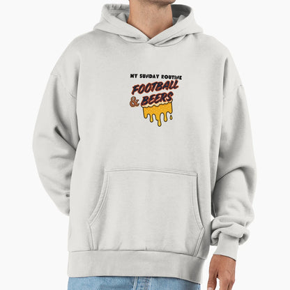 Chicago Bears Sunday Football Beers Hoodie - Graphic Print for Adults - T-Shirt, Sweatshirt, Hoodie