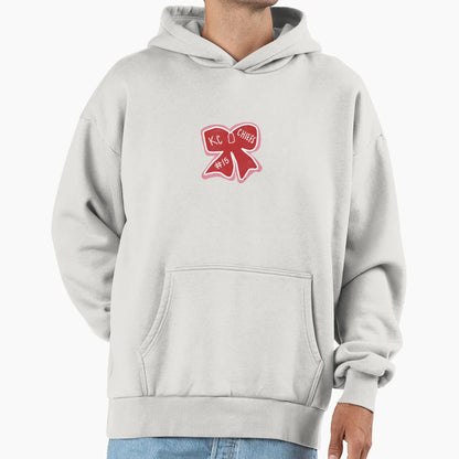 Chiefs Bow Hoodie - Minimalist Print Men Women - T-Shirt, Sweatshirt, Hoodie