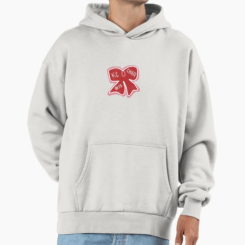Chiefs Bow Hoodie - Minimalist Print Men Women - T-Shirt, Sweatshirt, Hoodie