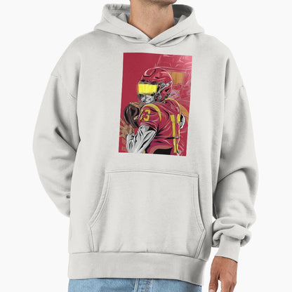 Usc Quarterback CW Hoodie - Casual Everyday Wear for Adults - T-Shirt, Sweatshirt, Hoodie