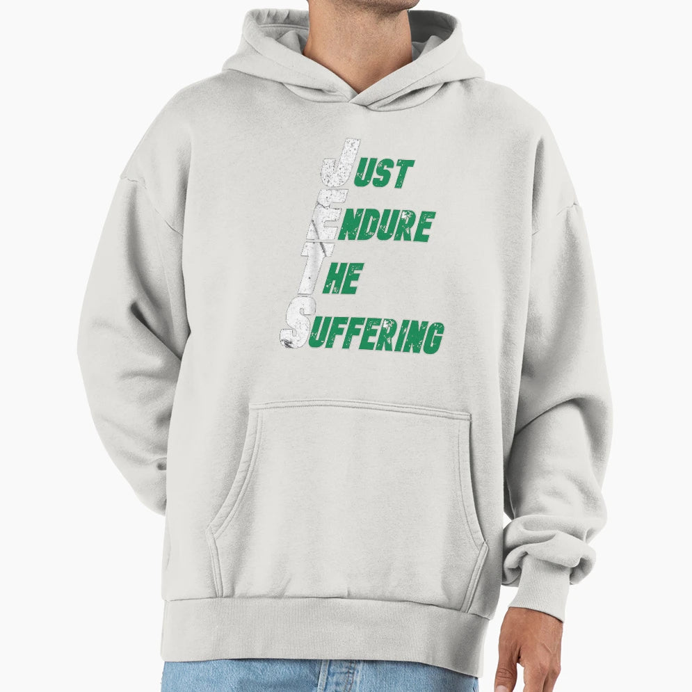 Funny Jets Just Endure Suffering Hoodie - Novelty Apparel Men Women - T-Shirt, Sweatshirt, Hoodie