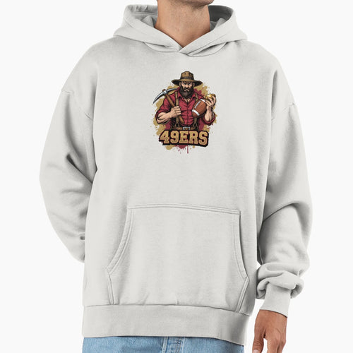 Football Hoodie - Novelty Apparel for Adults - T-Shirt, Sweatshirt, Hoodie
