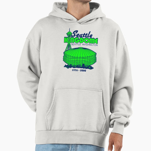 Seattle Kingdome Hoodie - Unique Graphic for Adults - T-Shirt, Sweatshirt, Hoodie