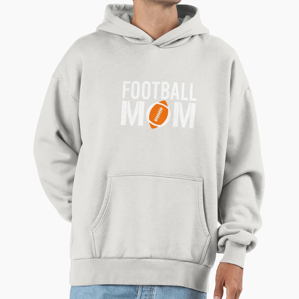 Football Mom American Football T-Shirt - Casual Everyday Wear for Adults - T-Shirt, Sweatshirt, Hoodie