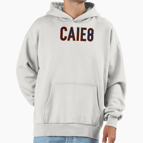 Caleb 18 Chicago Navy Hoodie - Trendy Graphic Unisex - T-Shirt, Sweatshirt, Hoodie