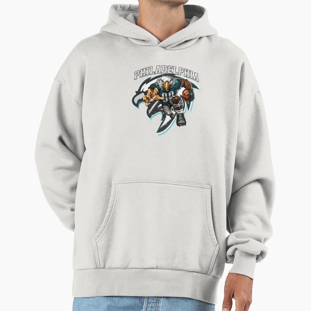 Philadelphia Football Hoodie - Streetwear Style Unisex - T-Shirt, Sweatshirt, Hoodie
