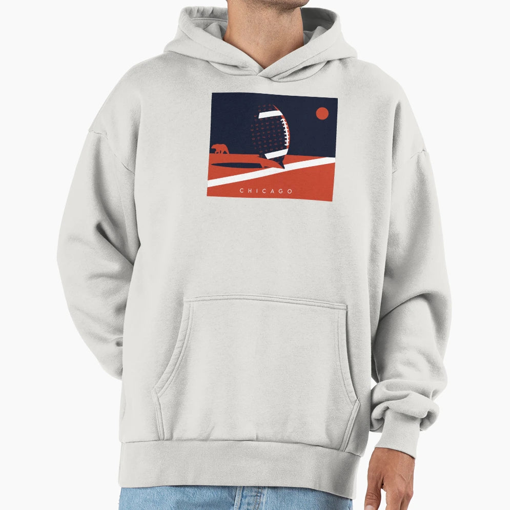 Chicago Chicago Illinois Illinois Hoodie - Trendy Graphic for Adults - T-Shirt, Sweatshirt, Hoodie