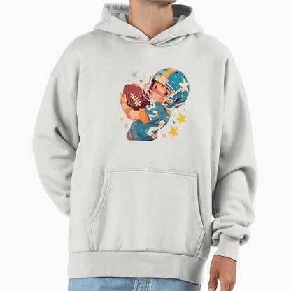 Football Hoodie - Aesthetic Graphic for Adults - T-Shirt, Sweatshirt, Hoodie