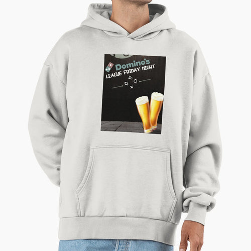 Friday Gamer League Ps4 Ps5 Hoodie - Novelty Apparel for Adults - T-Shirt, Sweatshirt, Hoodie