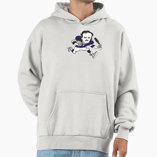 Baltimore Ravens Edgar Allan Poe Hoodie - Casual Everyday Wear for Adults - T-Shirt, Sweatshirt, Hoodie