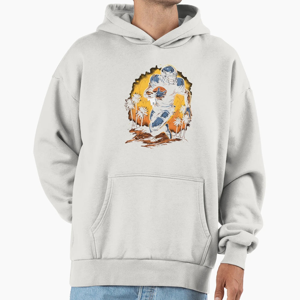 American Football Rugby Player T-Shirt - Custom Art Print Men Women - T-Shirt, Sweatshirt, Hoodie