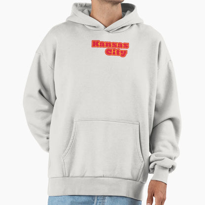 Kansas City Red Yellow Hoodie - Unique Graphic Men Women - T-Shirt, Sweatshirt, Hoodie