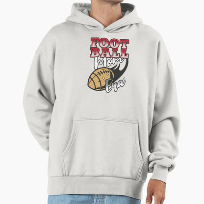 Football Mama Gift Sports Mom Football Hoodie - Trendy Graphic Men Women - T-Shirt, Sweatshirt, Hoodie