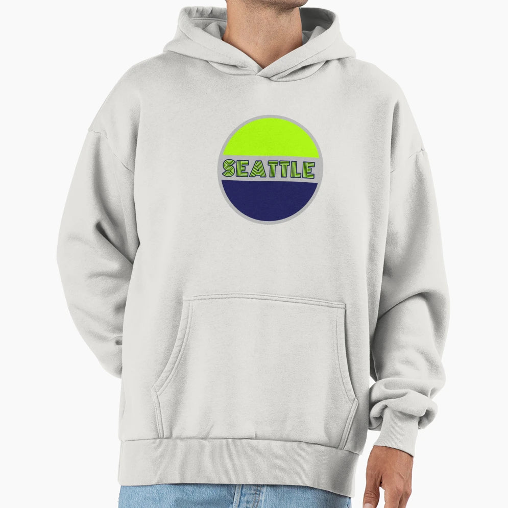 Seattle Hoodie - Minimalist Print Unisex - T-Shirt, Sweatshirt, Hoodie