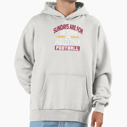 Arizona Football Proud Fan Sundays Are Hoodie - Custom Art Print Men Women - T-Shirt, Sweatshirt, Hoodie