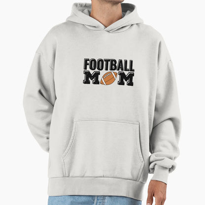Football Mom Gift Hoodie - Graphic Print Unisex - T-Shirt, Sweatshirt, Hoodie