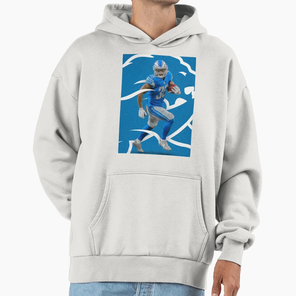 Detroit Lions Hoodie - Minimalist Print Unisex - T-Shirt, Sweatshirt, Hoodie