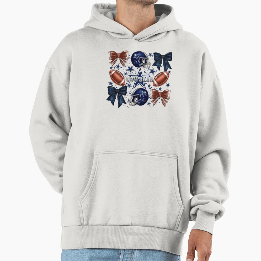 Cowboys Football Hoodie - Casual Everyday Wear for Adults - T-Shirt, Sweatshirt, Hoodie