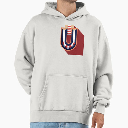 United Ultras Football Monogram U Hoodie - Streetwear Style Men Women - T-Shirt, Sweatshirt, Hoodie