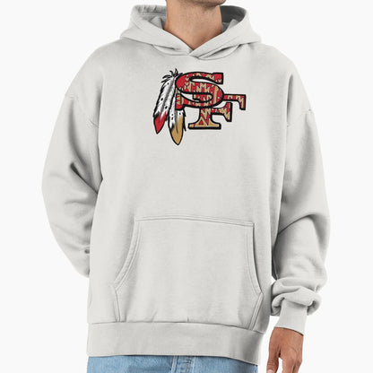 Football Hoodie - Unique Graphic for Adults - T-Shirt, Sweatshirt, Hoodie