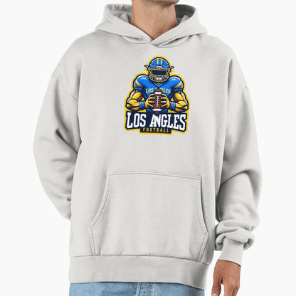 La Football Ii Hoodie - Novelty Apparel for Adults - T-Shirt, Sweatshirt, Hoodie