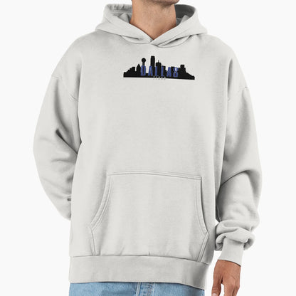 Dallas Texas Hoodie - Custom Art Print for Adults - T-Shirt, Sweatshirt, Hoodie