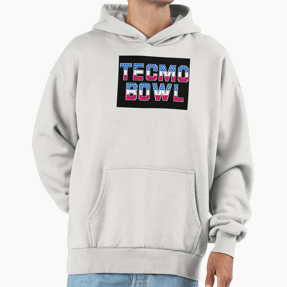Tecmo Bowl Hoodie - Fun Novelty Design Unisex - T-Shirt, Sweatshirt, Hoodie