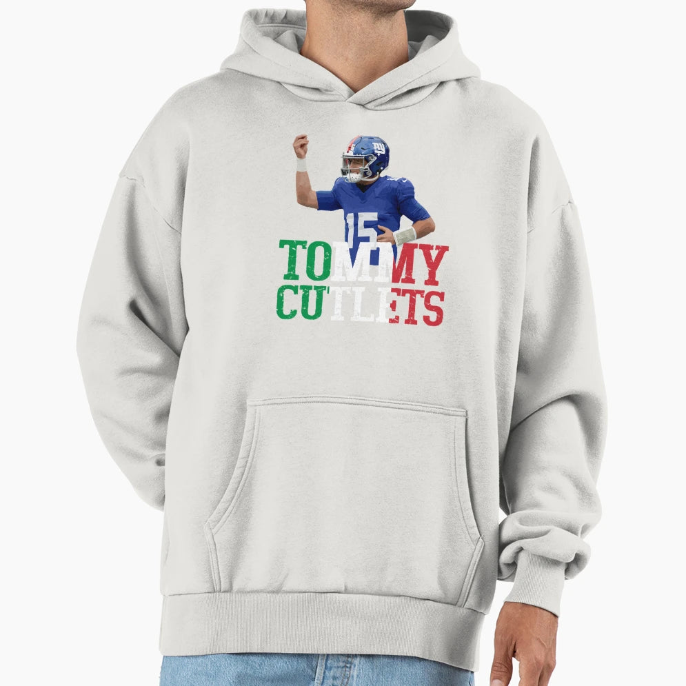 15 Player American Football Quarterback Hoodie - Aesthetic Graphic Unisex - T-Shirt, Sweatshirt, Hoodie