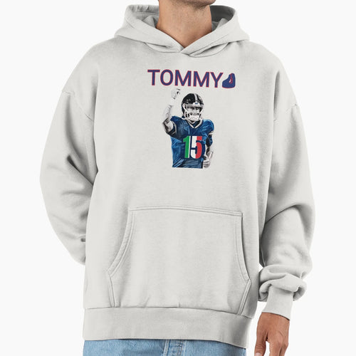 Hand Cutlets Quarterback American Football Hoodie - Novelty Apparel Unisex - T-Shirt, Sweatshirt, Hoodie