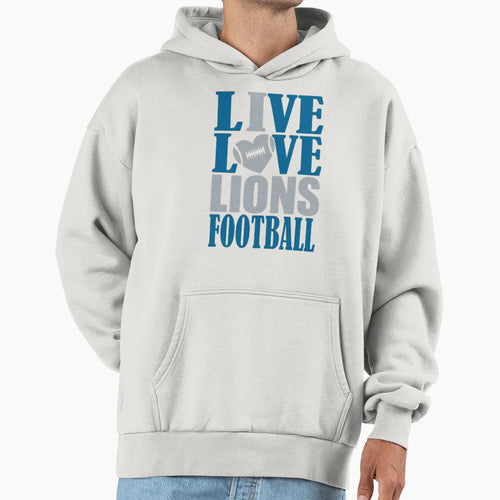 Football Detroit Lions Hoodie - Novelty Apparel Men Women - T-Shirt, Sweatshirt, Hoodie