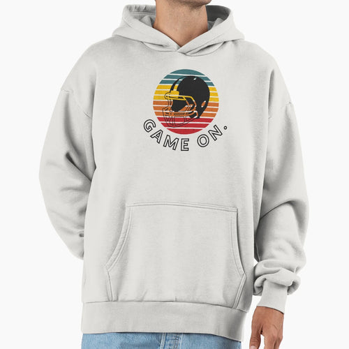 American Footbal Sunset Helmet Game Hoodie - Unique Graphic Men Women - T-Shirt, Sweatshirt, Hoodie