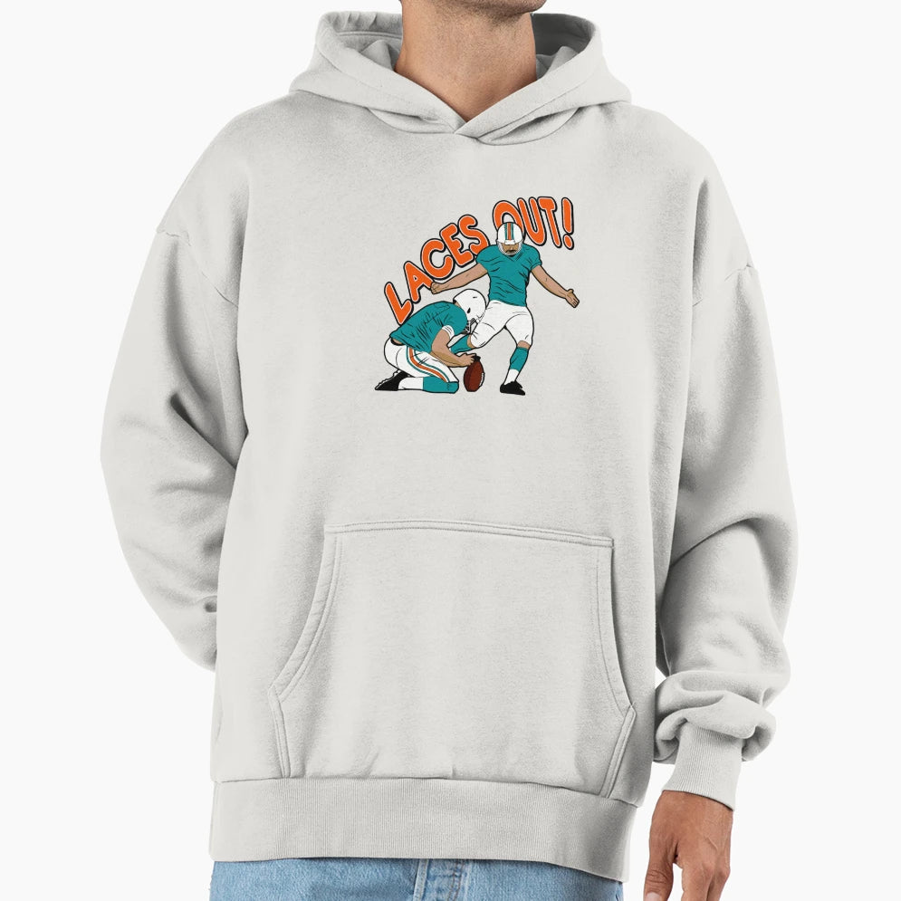 Laces Out Hoodie - Novelty Apparel Men Women - T-Shirt, Sweatshirt, Hoodie