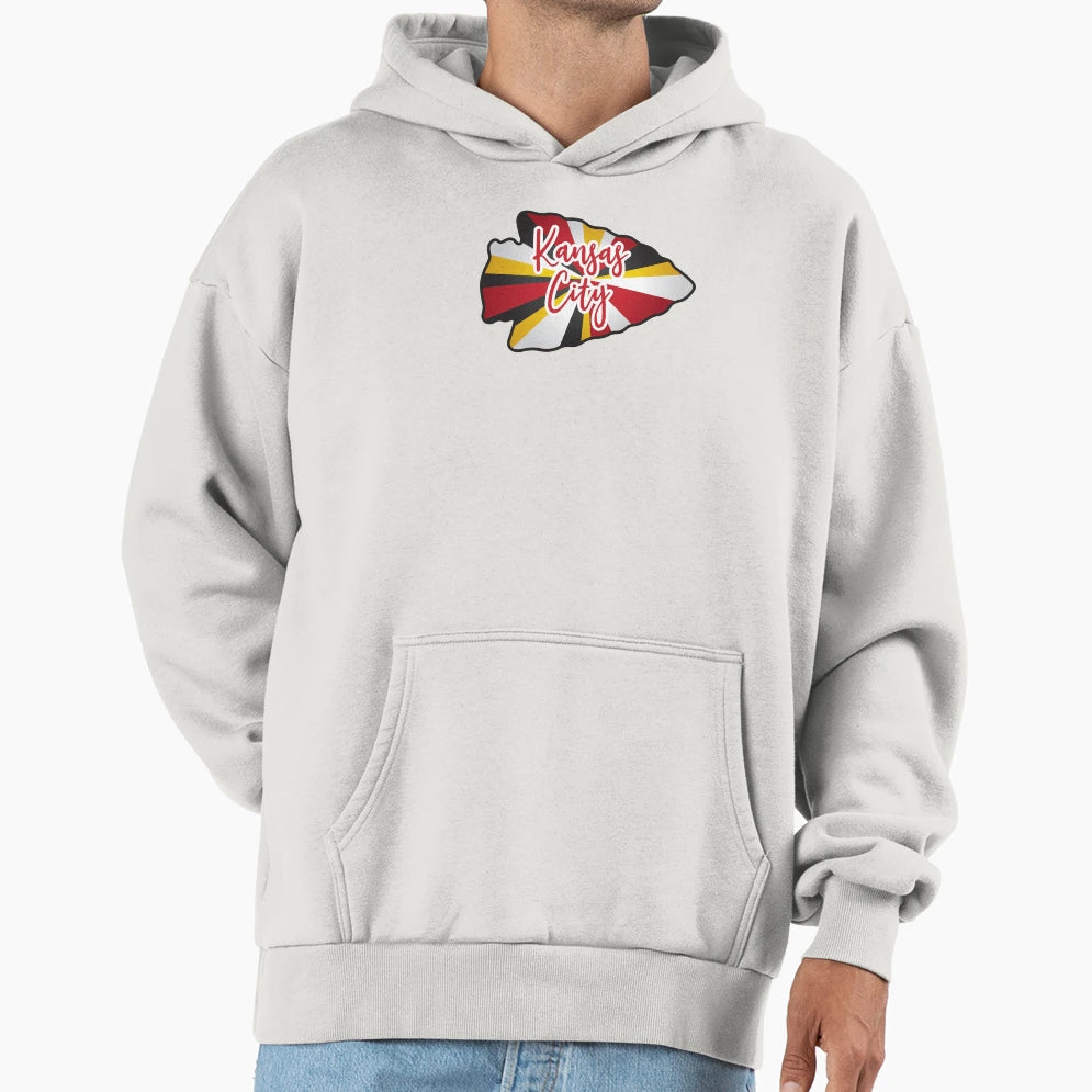 Kansas City Starburst Hoodie - Aesthetic Graphic Men Women - T-Shirt, Sweatshirt, Hoodie