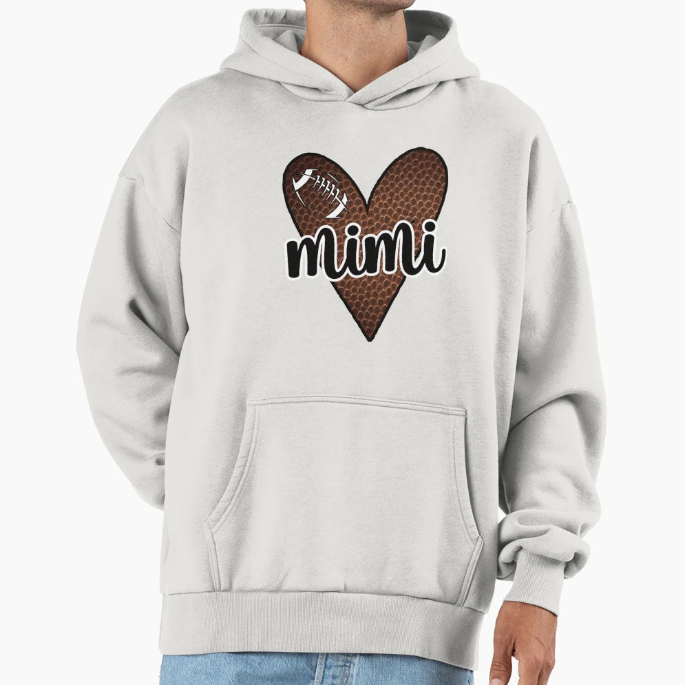 Proud Football Mimi Football T-Shirt - Fun Novelty Design for Adults - T-Shirt, Sweatshirt, Hoodie