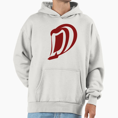 Simple Letter D Logo Hoodie - Unique Graphic for Adults - T-Shirt, Sweatshirt, Hoodie
