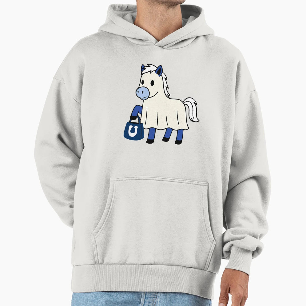 Indianapolis Colts Ghost Hoodie - Trendy Graphic for Adults - T-Shirt, Sweatshirt, Hoodie