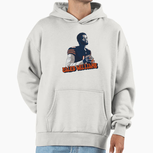 CW Chicago Bears Qb Draft Graffiti Art Hoodie - Aesthetic Graphic Men Women - T-Shirt, Sweatshirt, Hoodie