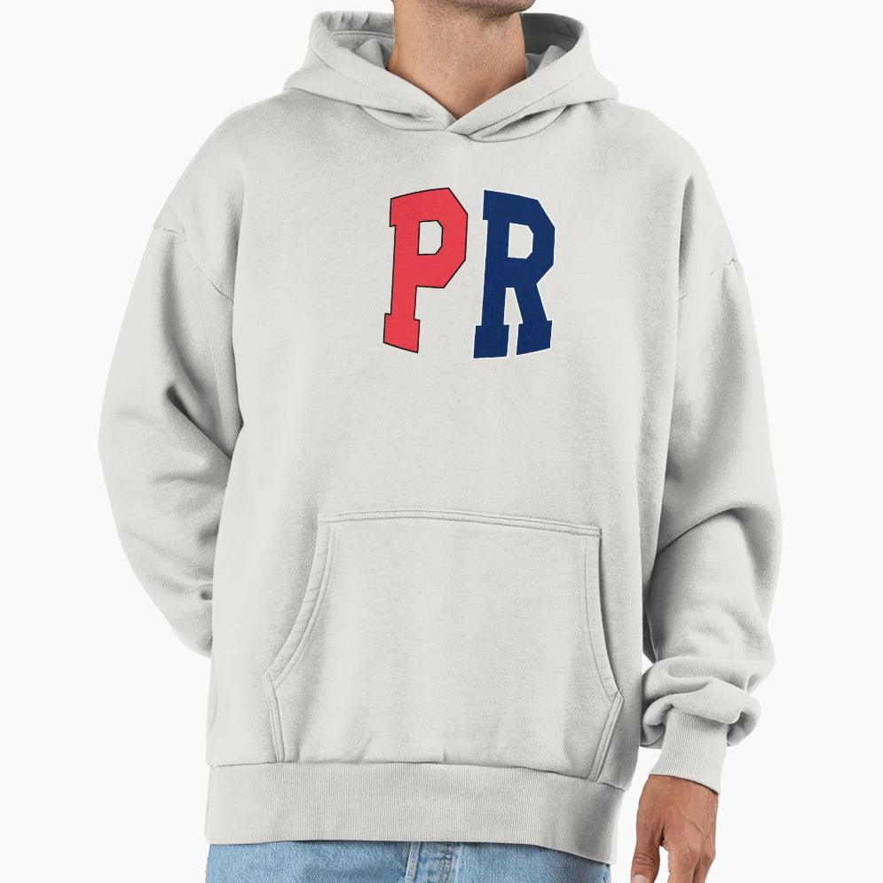 Puerto Rico State Abbreviation Hoodie - Custom Art Print for Adults - T-Shirt, Sweatshirt, Hoodie