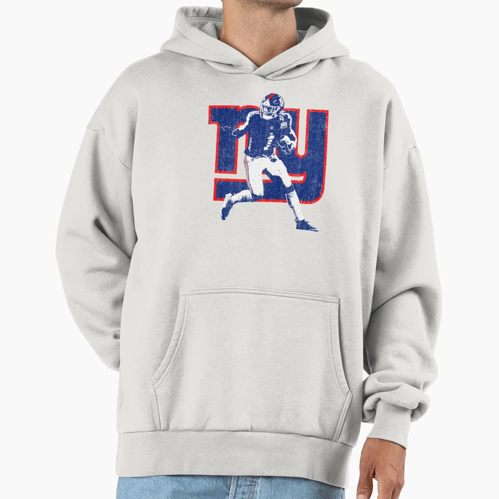 Malik Nabers Variant Hoodie - Graphic Print for Adults - T-Shirt, Sweatshirt, Hoodie