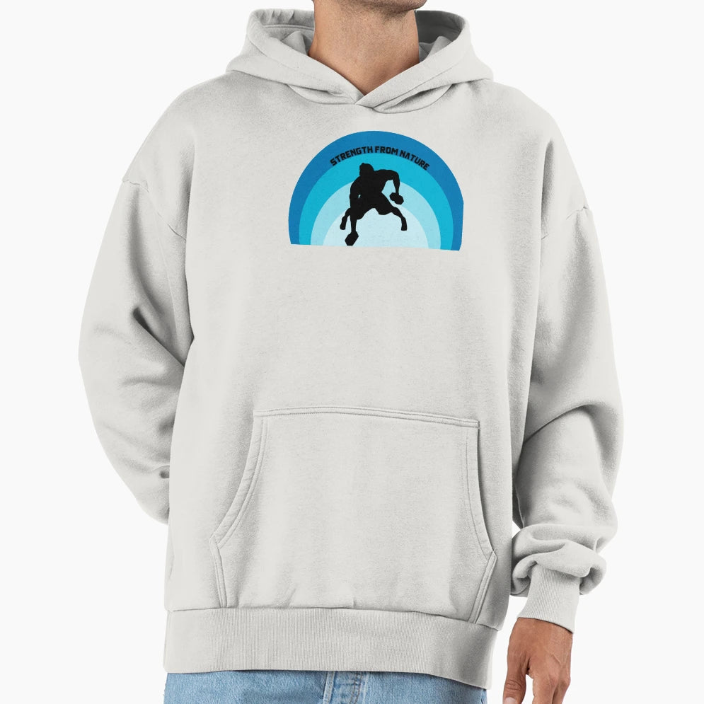 Strength From Nature Hoodie - Aesthetic Graphic Unisex - T-Shirt, Sweatshirt, Hoodie
