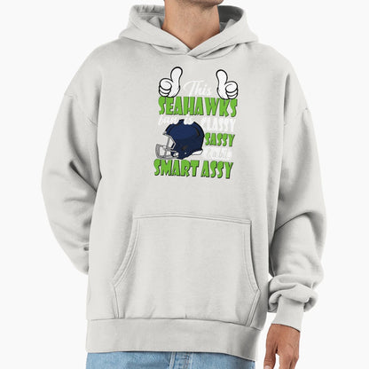 This Football Fan Is Classy Sassy And Hoodie - Custom Art Print Men Women - T-Shirt, Sweatshirt, Hoodie