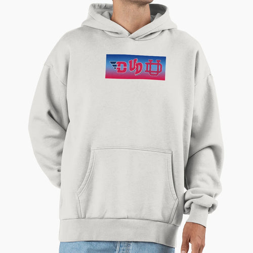 University Dayton Red White And Blue Hoodie - Graphic Print Men Women - T-Shirt, Sweatshirt, Hoodie