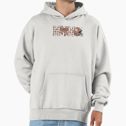 Football Mom Sports Mama Fan Sweatshirt - Streetwear Style for Adults - T-Shirt, Sweatshirt, Hoodie