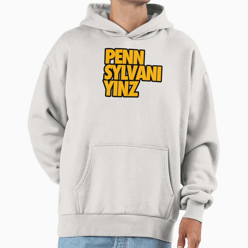 Pennsylvani Yinz Original Hoodie - Minimalist Print Men Women - T-Shirt, Sweatshirt, Hoodie