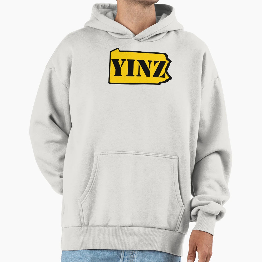 Yinz Pittsburgh Pennsylvania State Hoodie - Aesthetic Graphic Men Women - T-Shirt, Sweatshirt, Hoodie