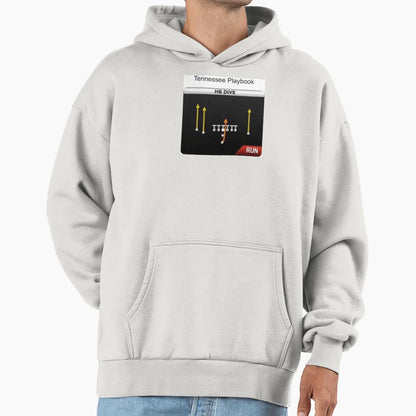 Tennesee Playbook Hoodie - Novelty Apparel Unisex - T-Shirt, Sweatshirt, Hoodie