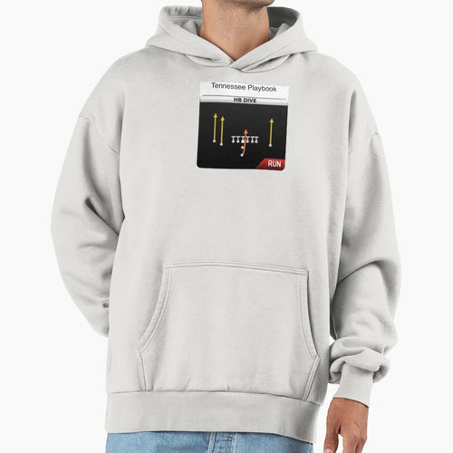 Tennesee Playbook Hoodie - Novelty Apparel Unisex - T-Shirt, Sweatshirt, Hoodie