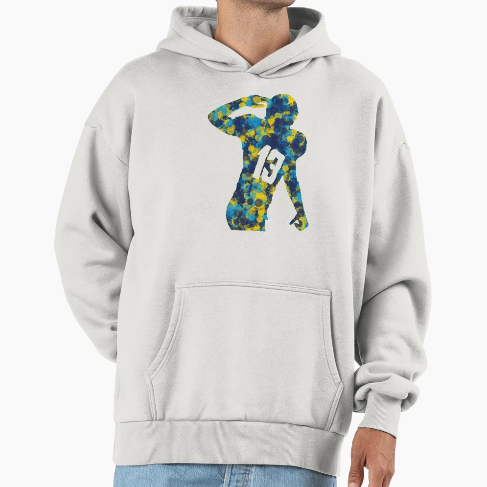 Splatter Allen Hoodie - Minimalist Print Men Women - T-Shirt, Sweatshirt, Hoodie